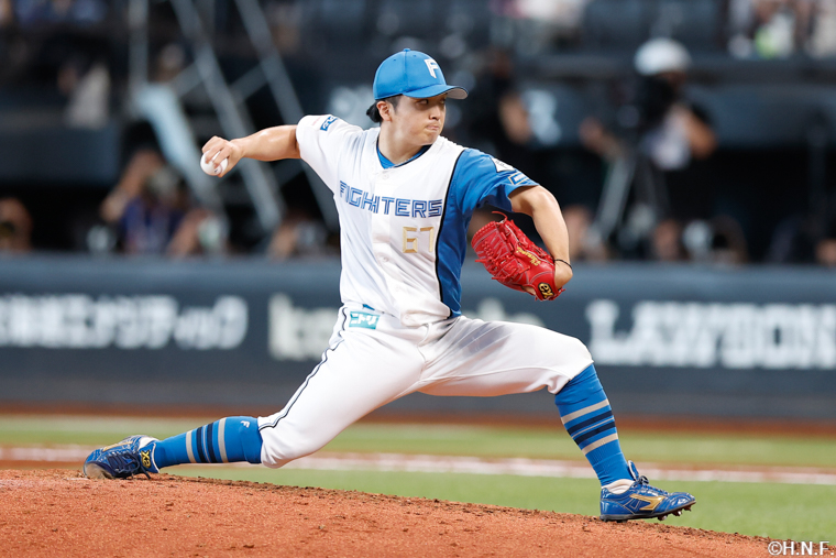 6回表、山本投手
