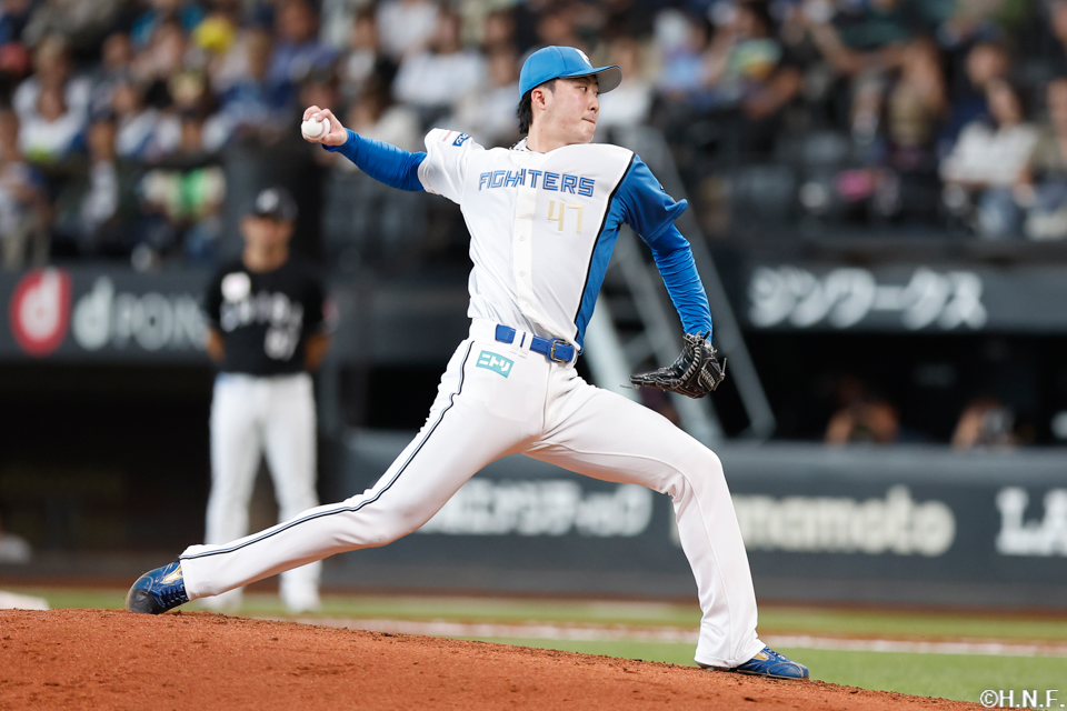 8回表、柳川投手