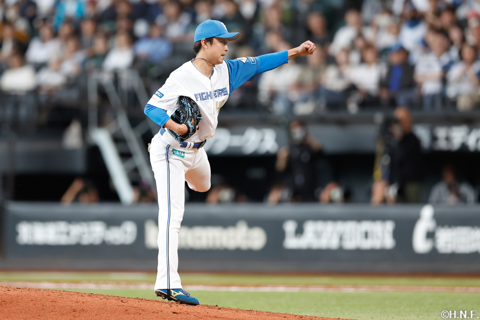 8回表、島本投手02
