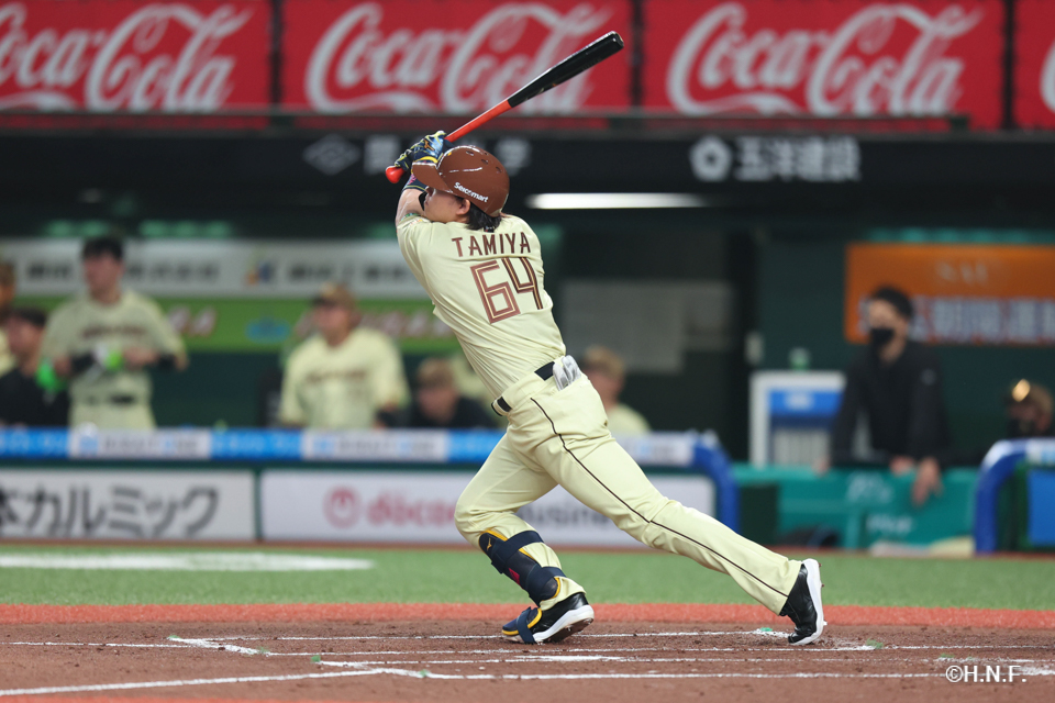 2回表、田宮選手