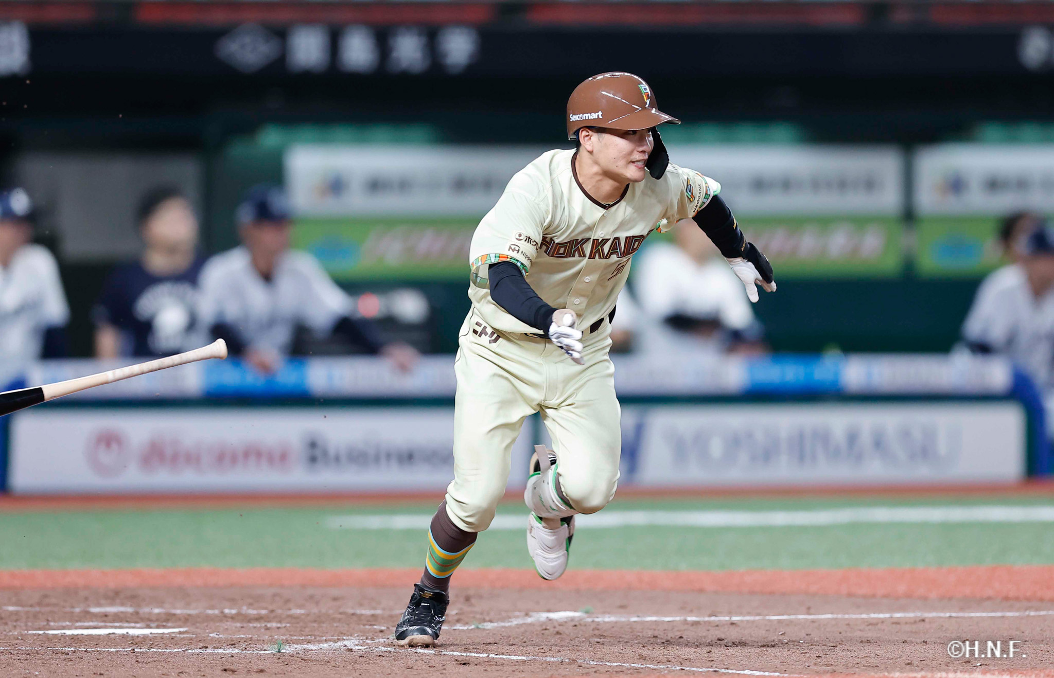 5回表、奈良間選手
