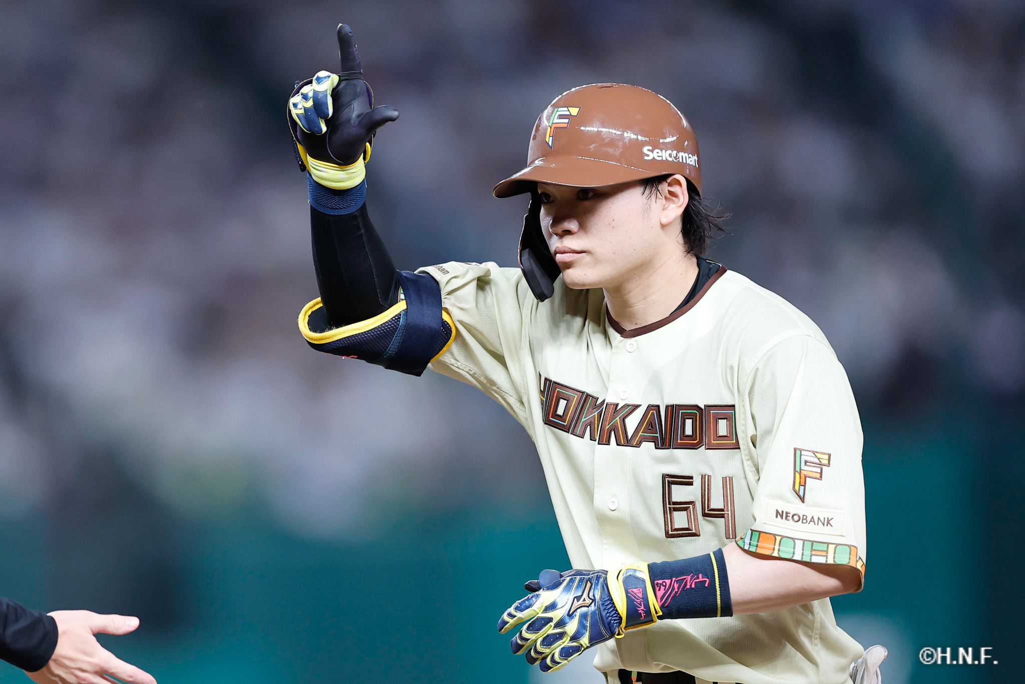 8回表、田宮選手
