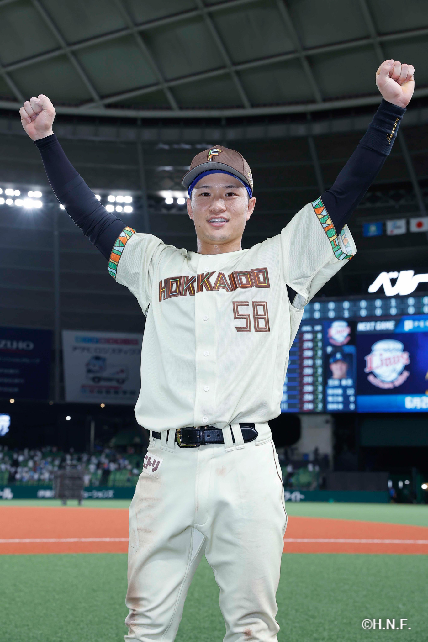 ヒーローの奈良間選手