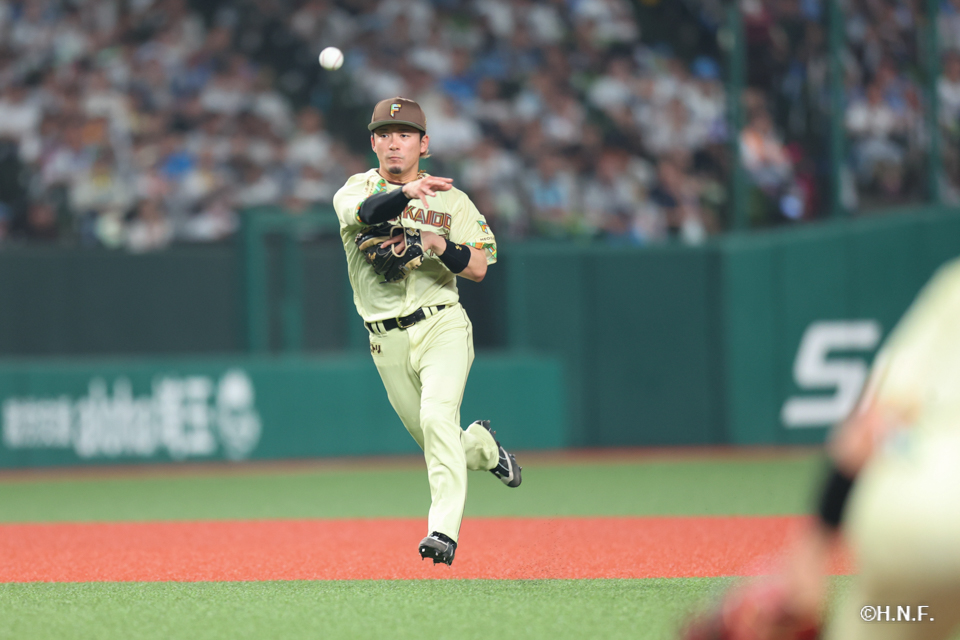 2回裏、水野選手