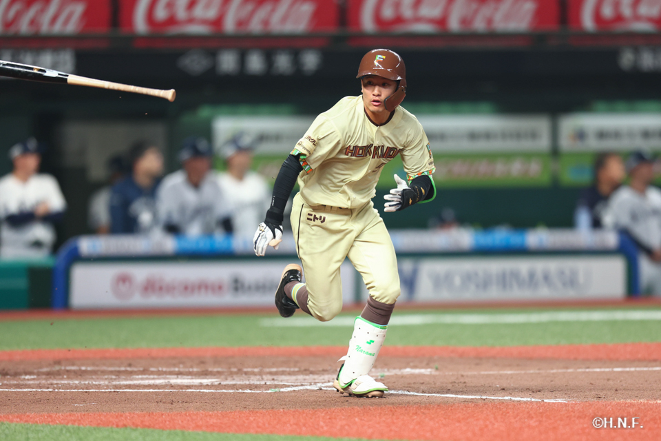 7回表、奈良間選手