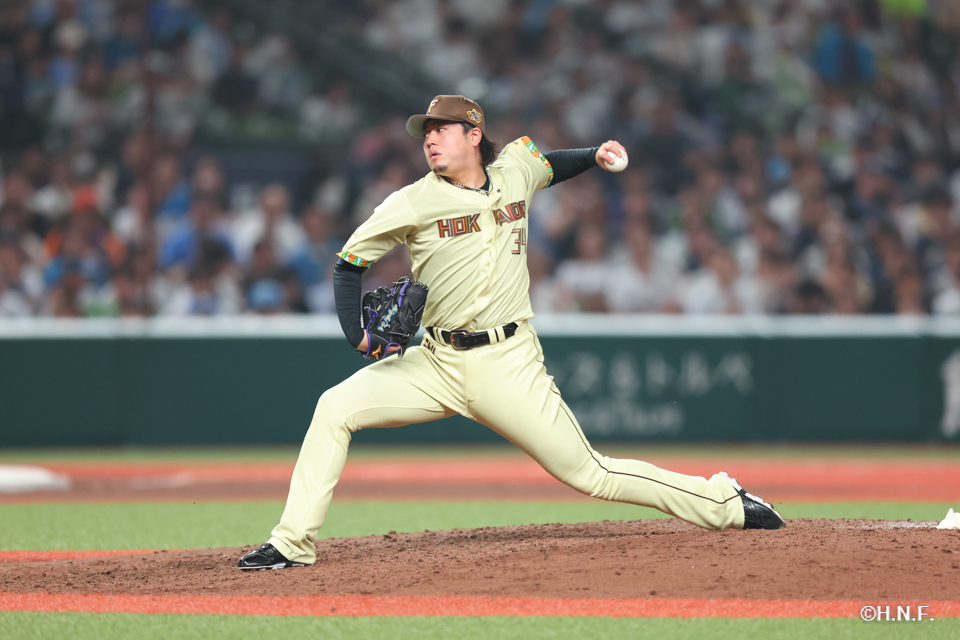 7回裏、堀投手