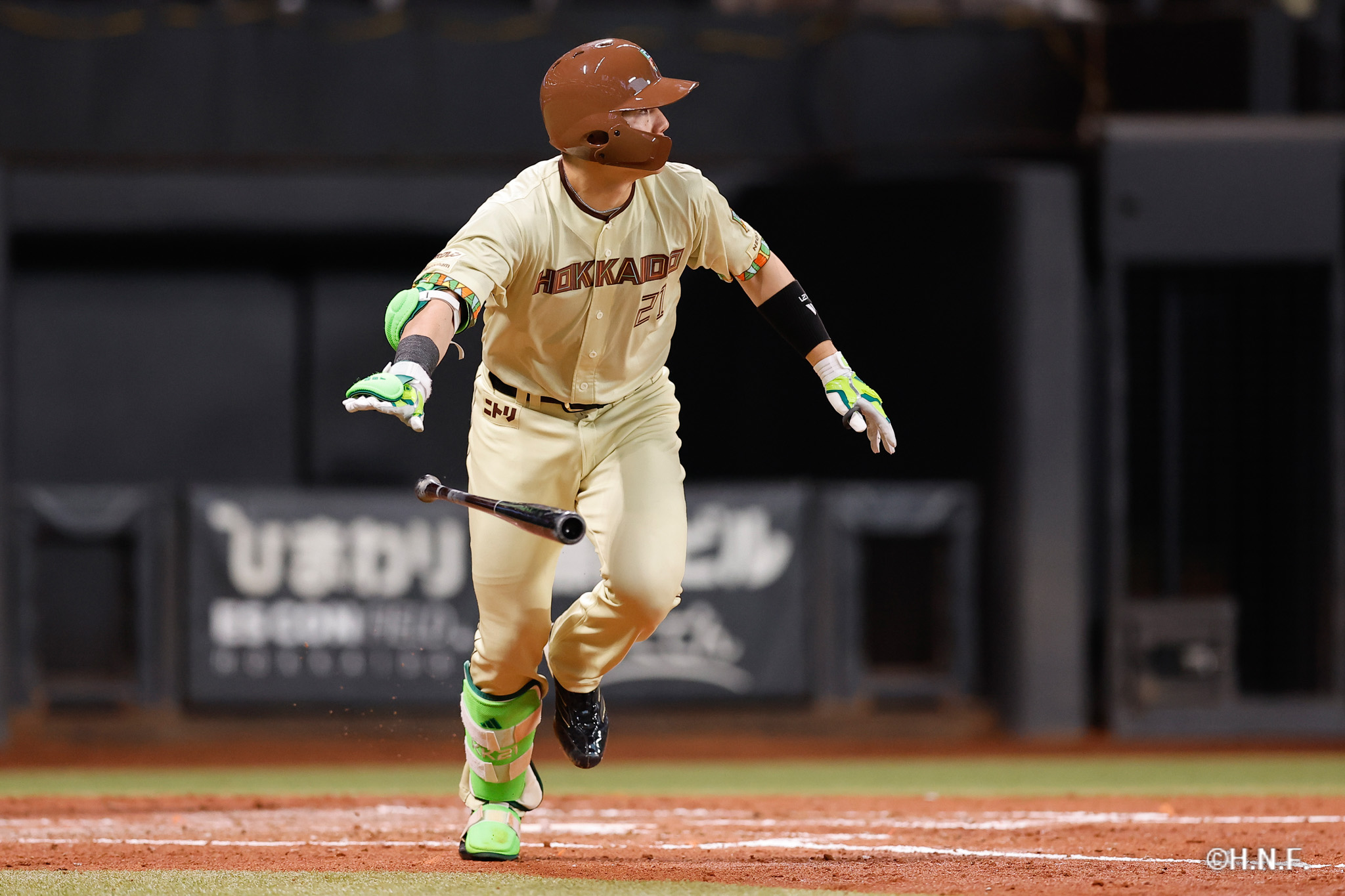 3回裏、清宮選手02
