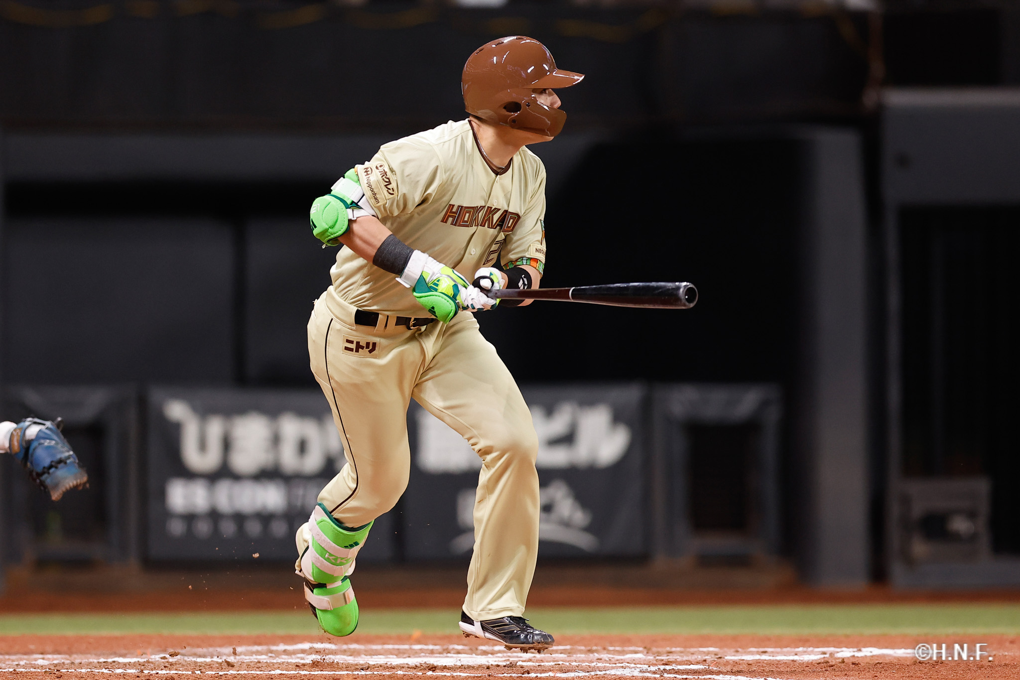 3回裏、清宮選手01