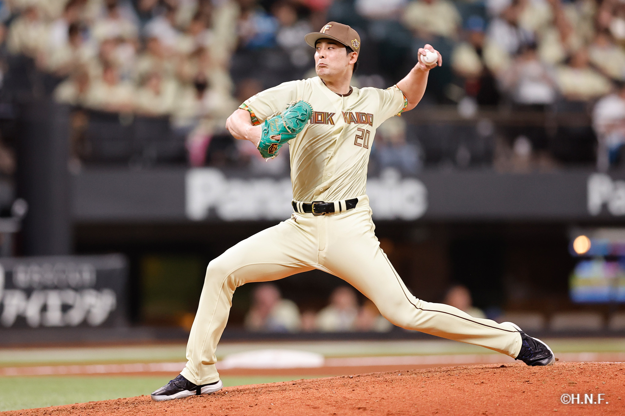 7回表、上原投手