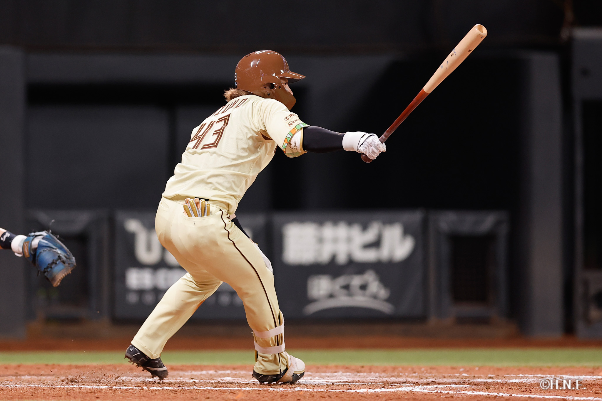 8回裏、水野選手