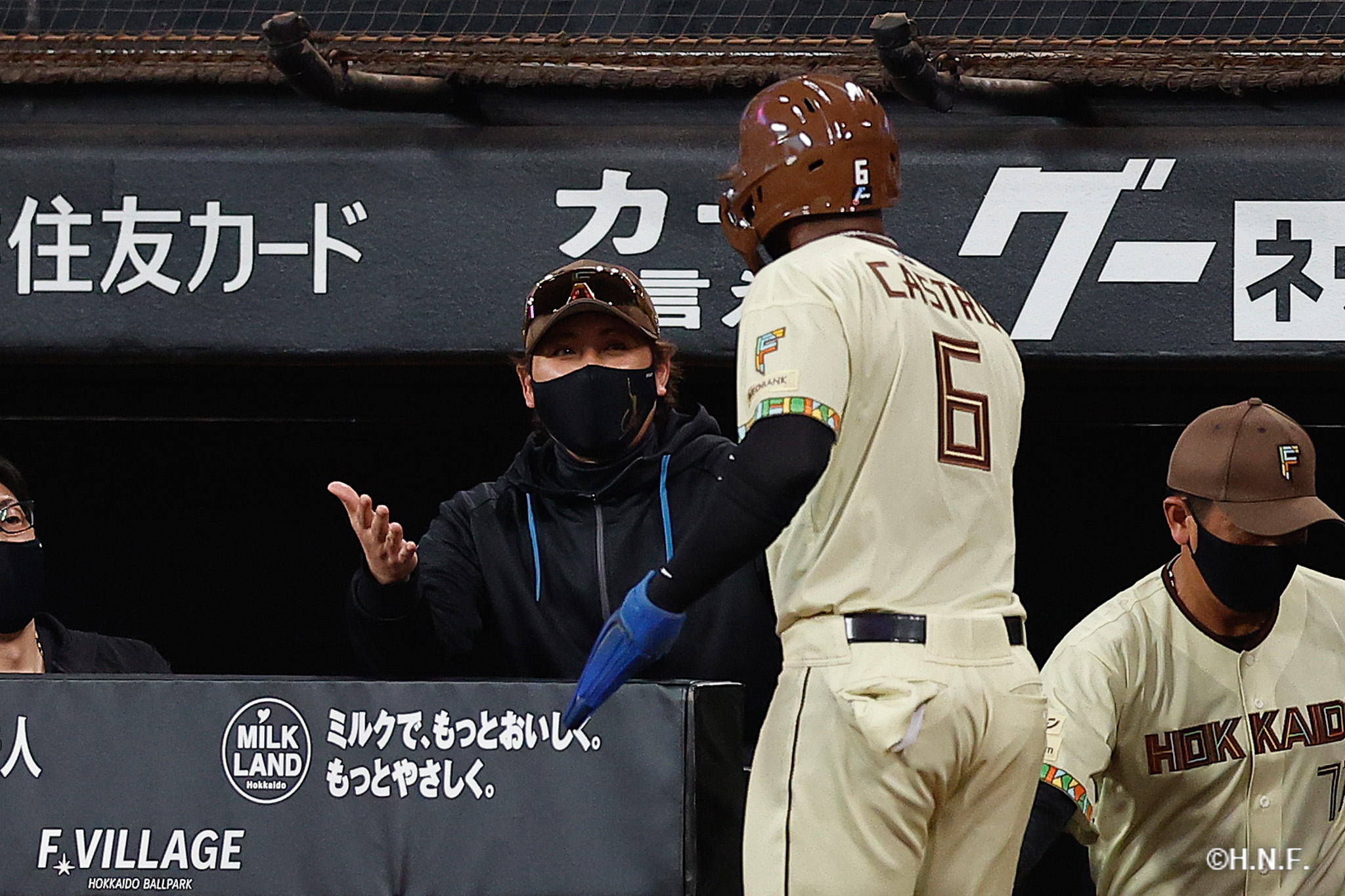 4回裏、カストロ選手03