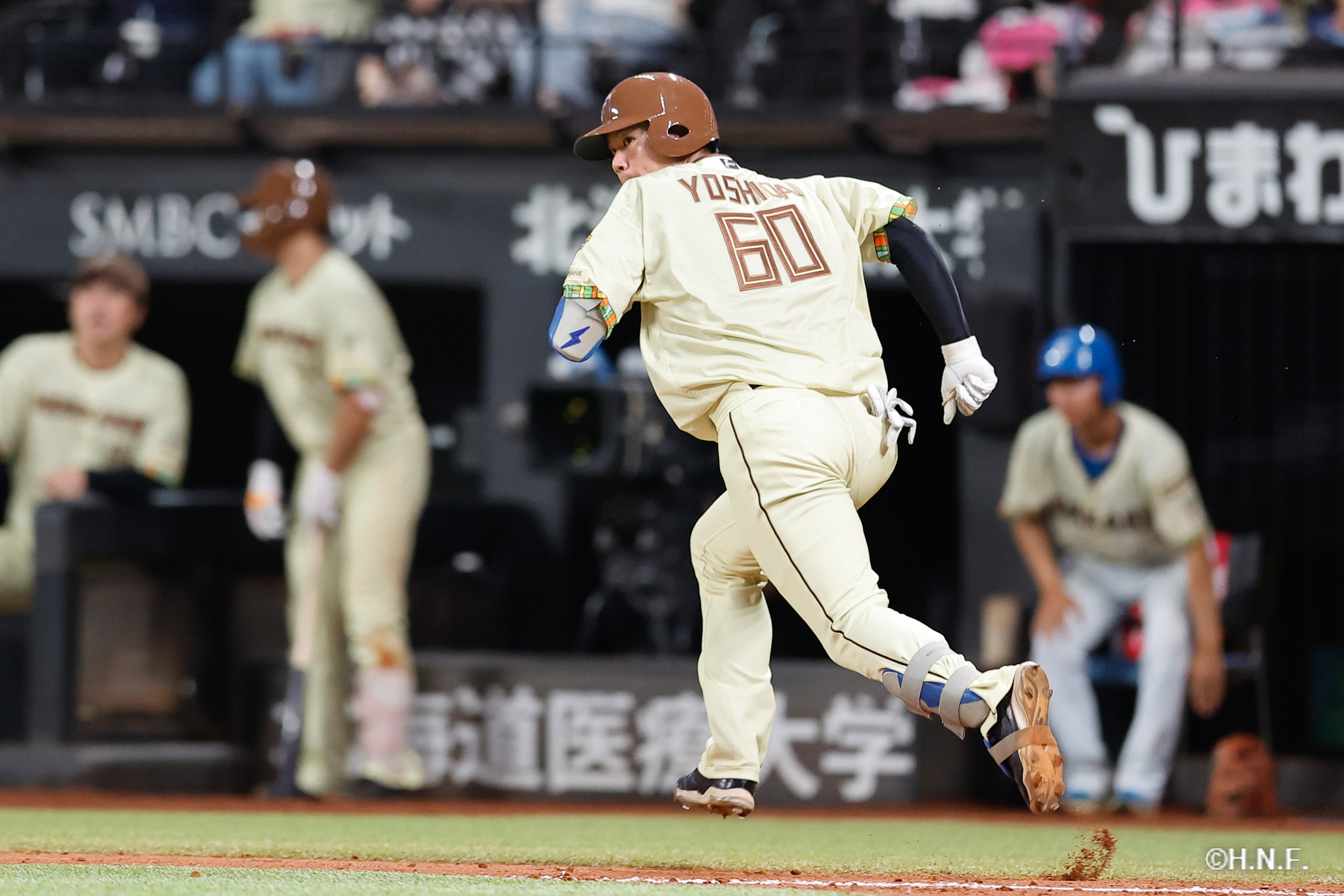 8回裏、吉田選手01