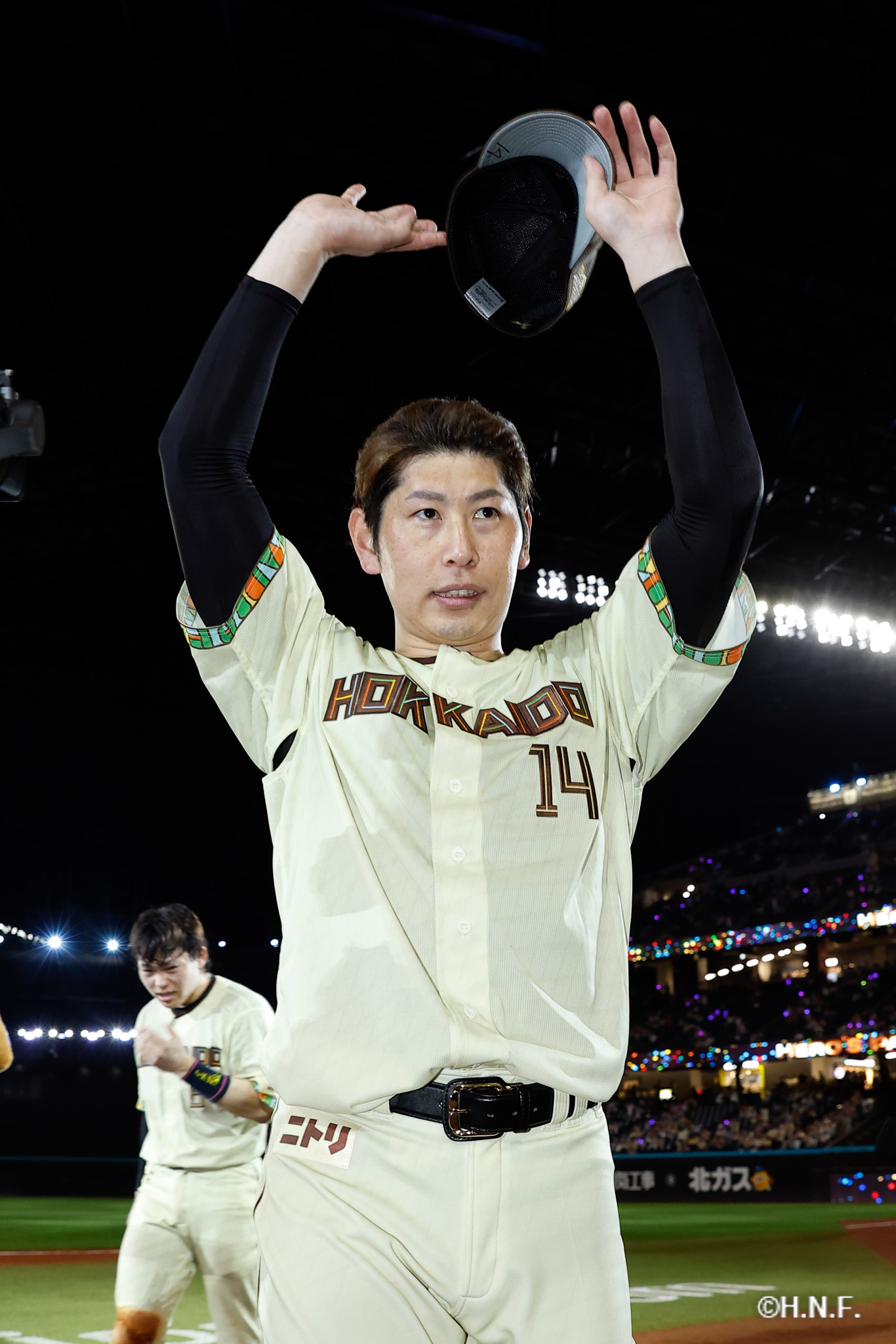 ヒーローの加藤貴投手