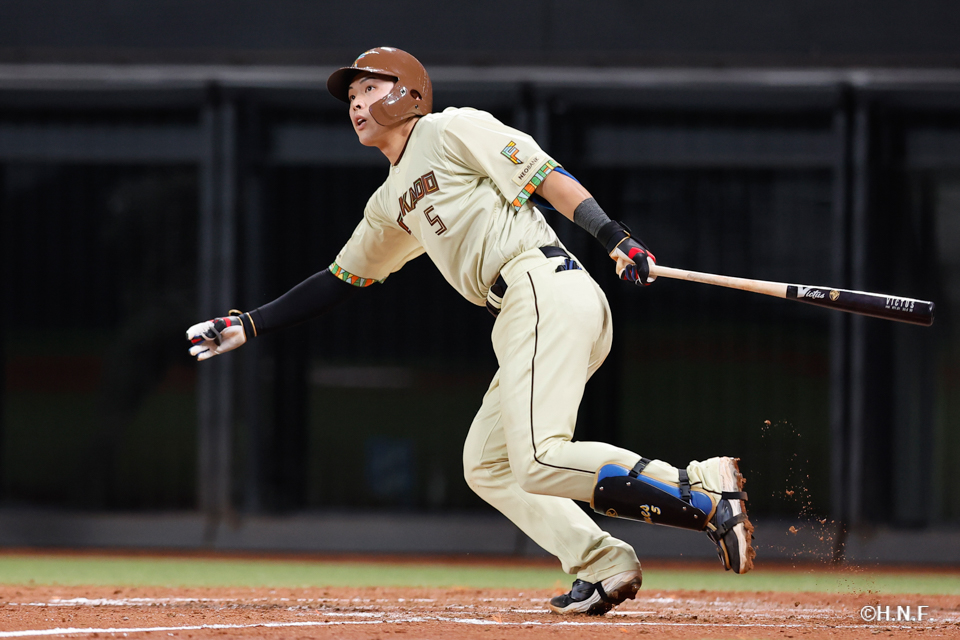 3回裏、野村選手