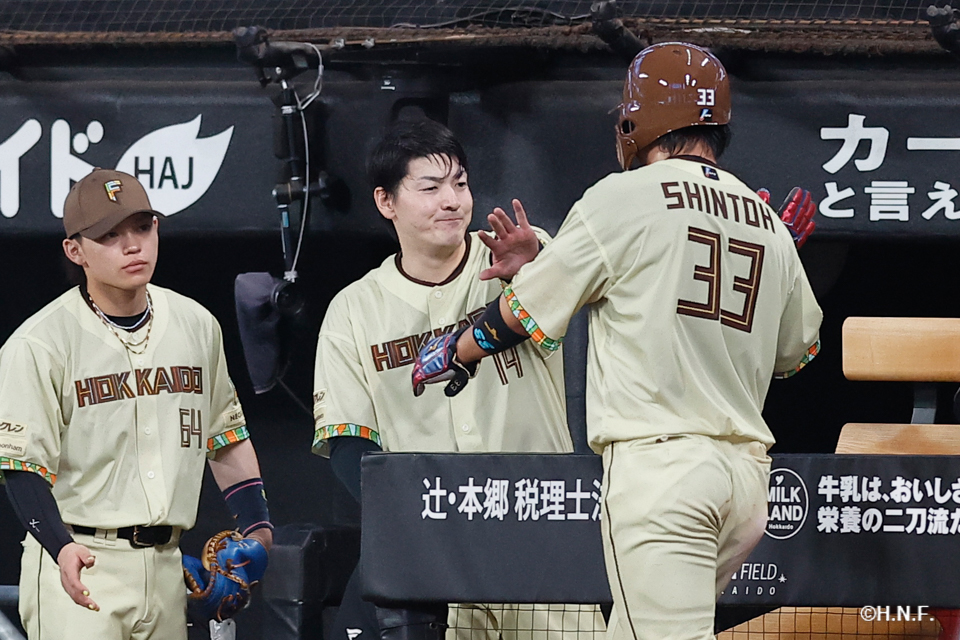4回裏、進藤選手