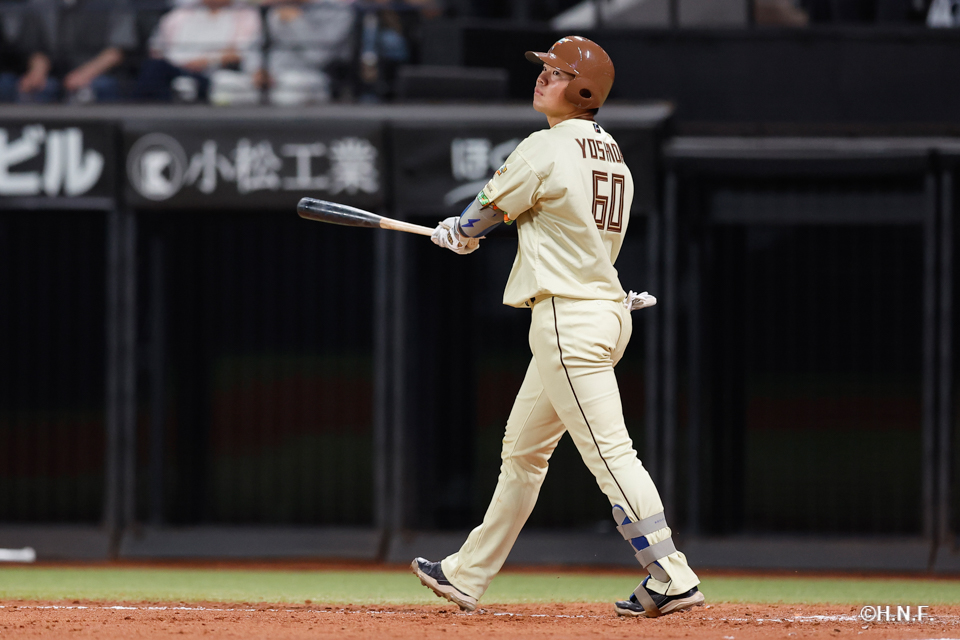 5回裏、吉田選手