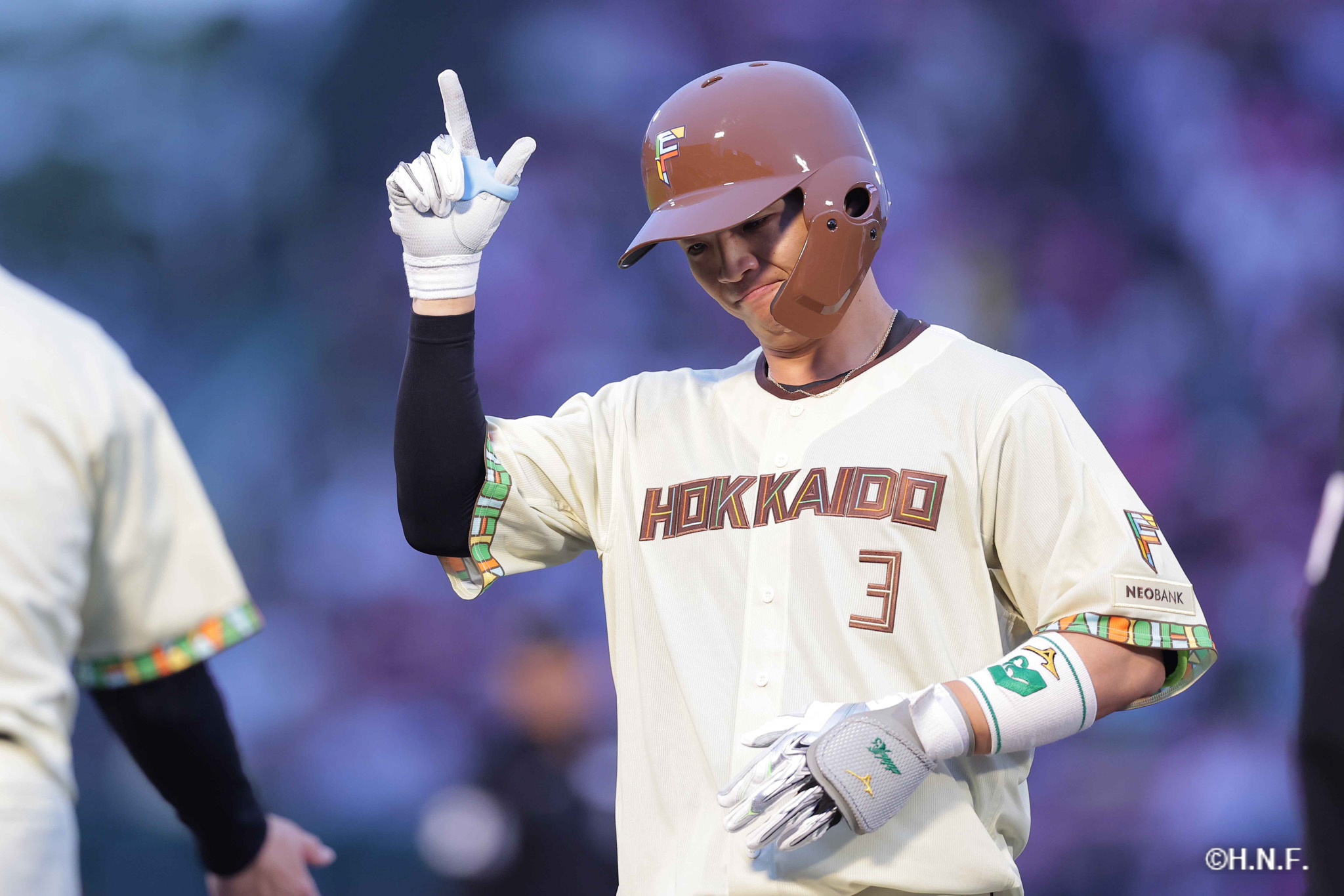 2回表、郡司選手02