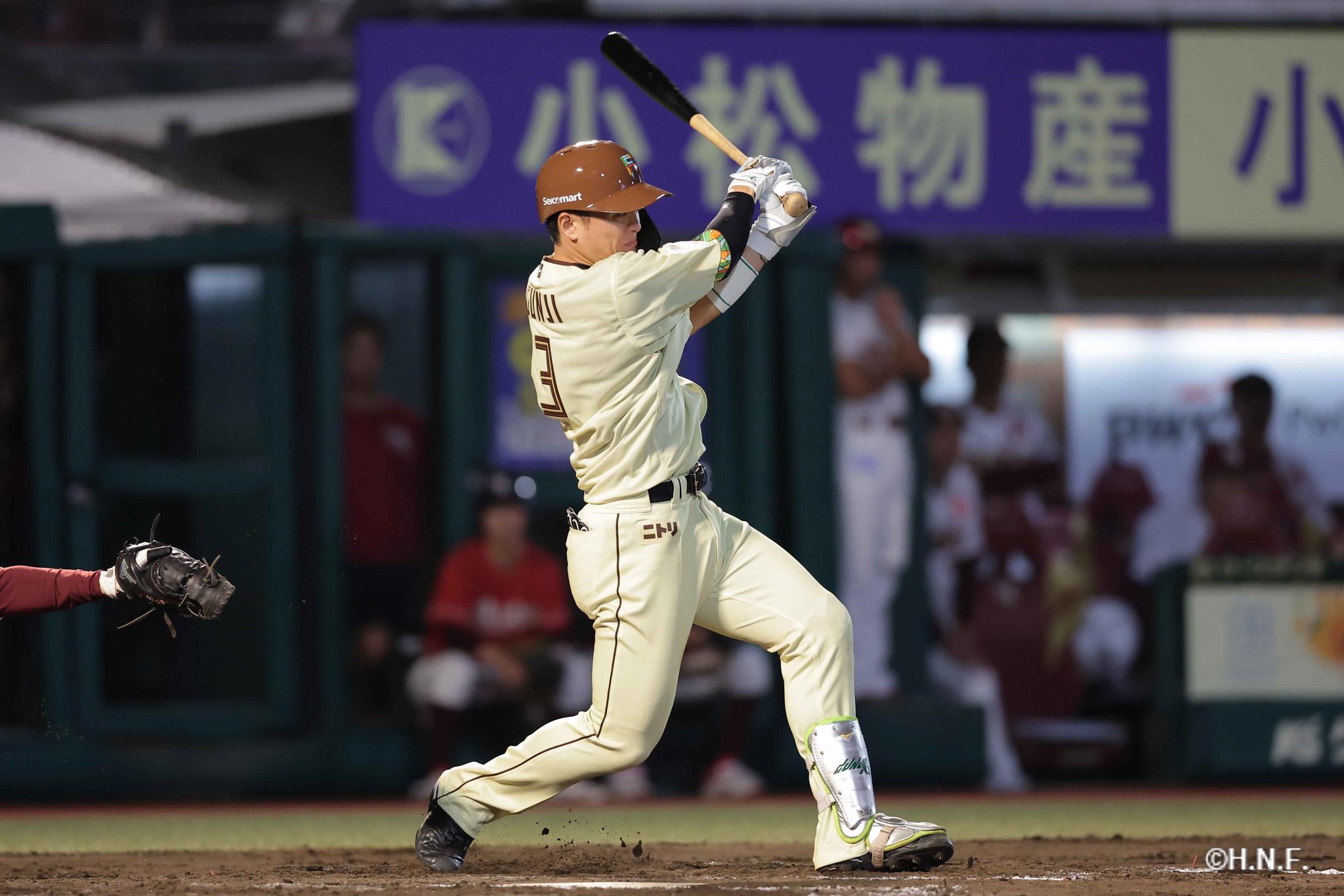 7回表、郡司選手