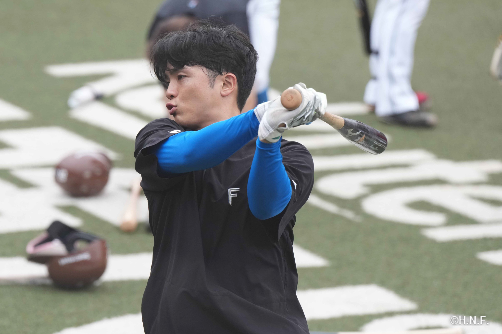 試合前の郡司選手02