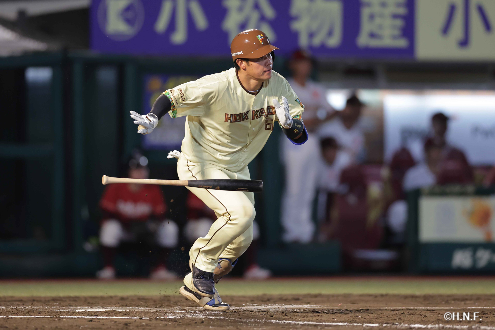 8回表、吉田選手01