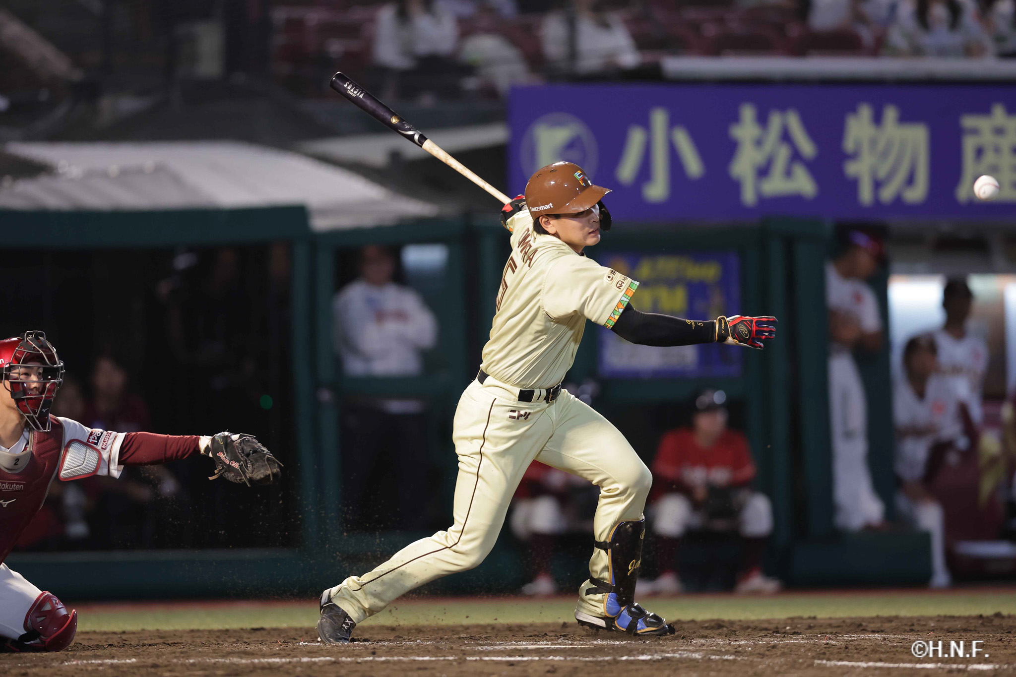 9回表、野村選手