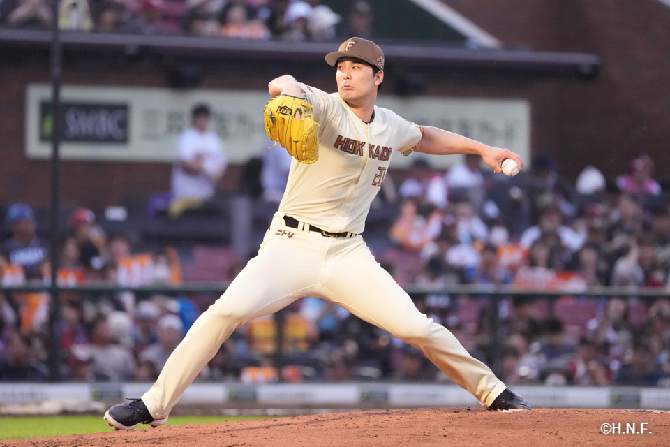 3回裏、上原投手