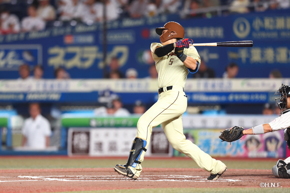 7回表、野村選手