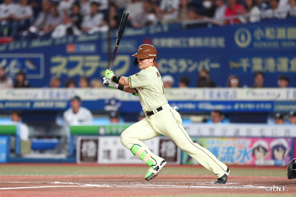6回表、清宮選手