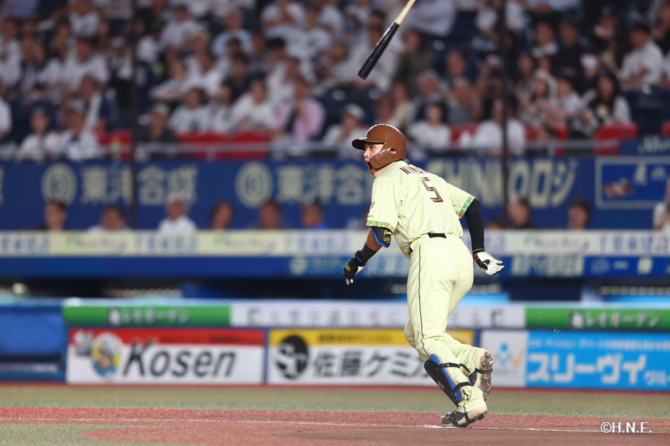 6回表、野村選手02