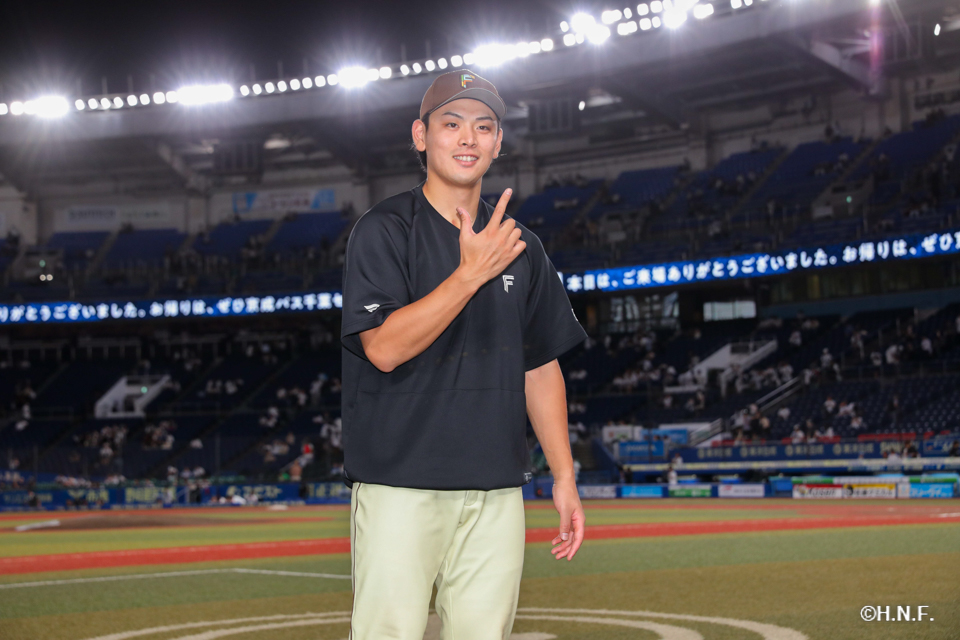 ヒーロの野村選手