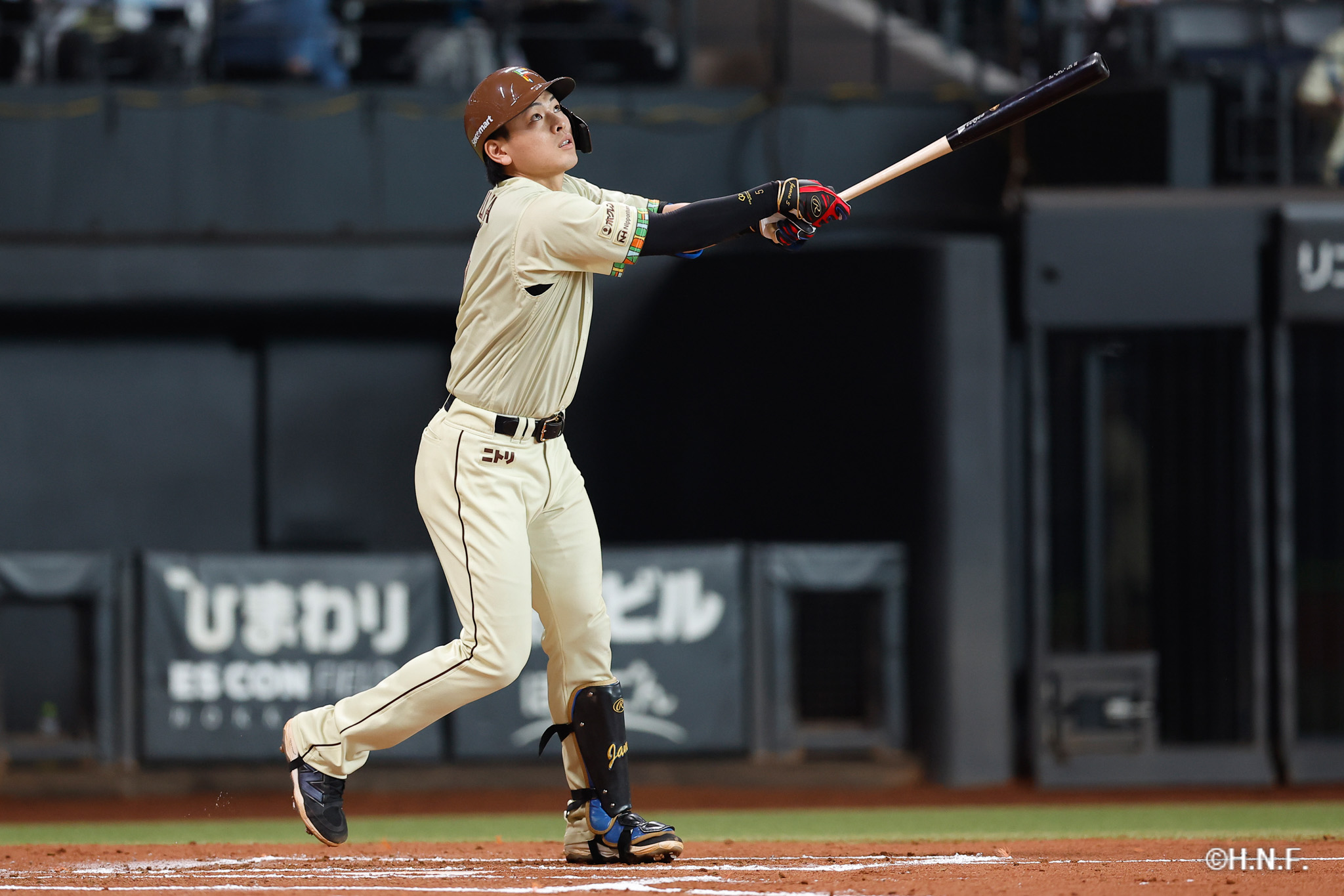 2回裏、野村選手01
