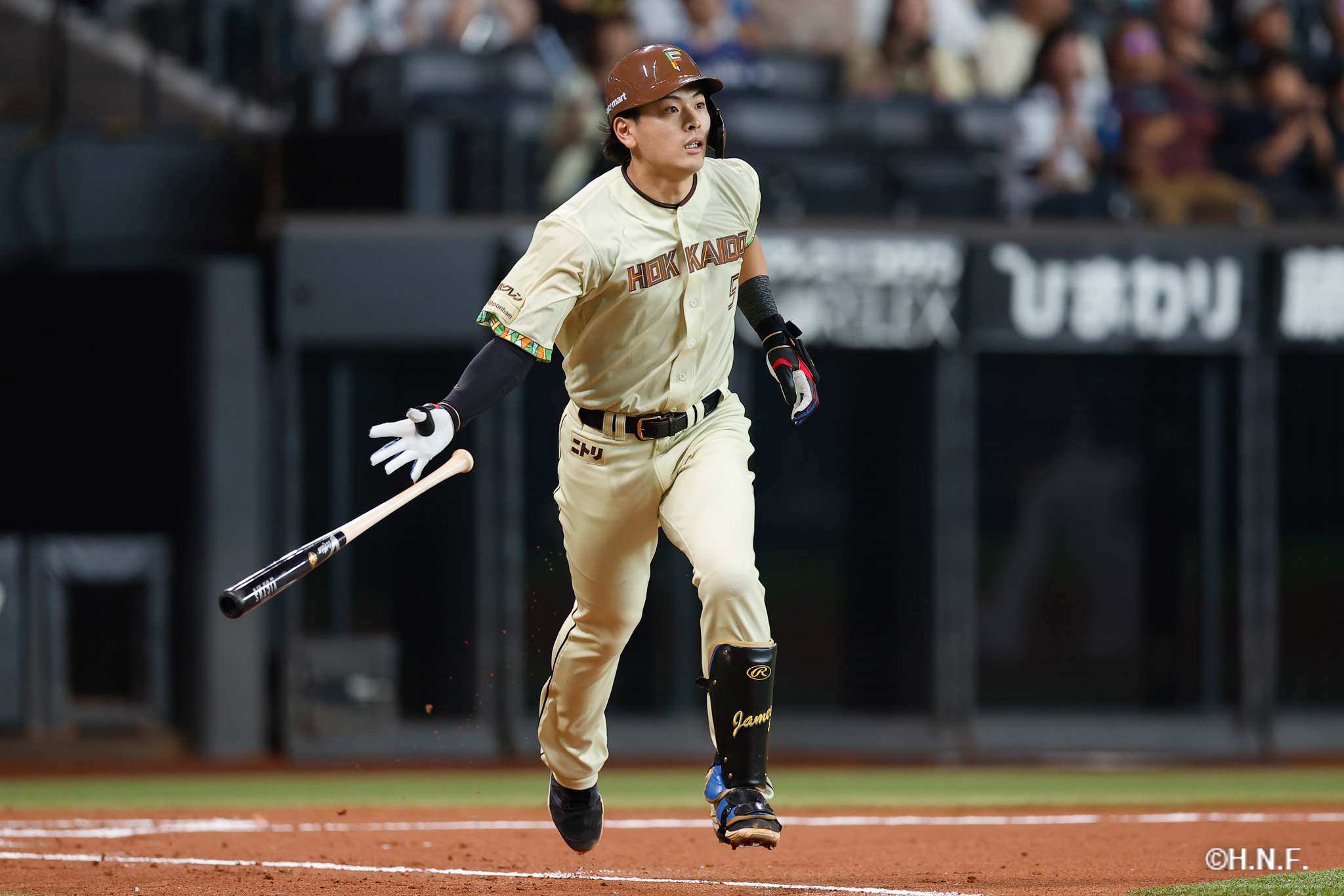 2回裏、野村選手02