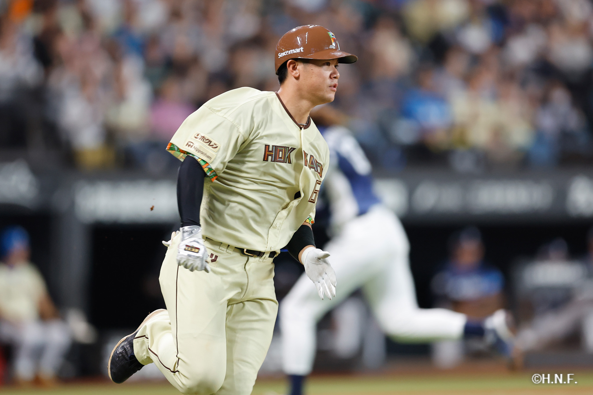 5回裏、吉田選手