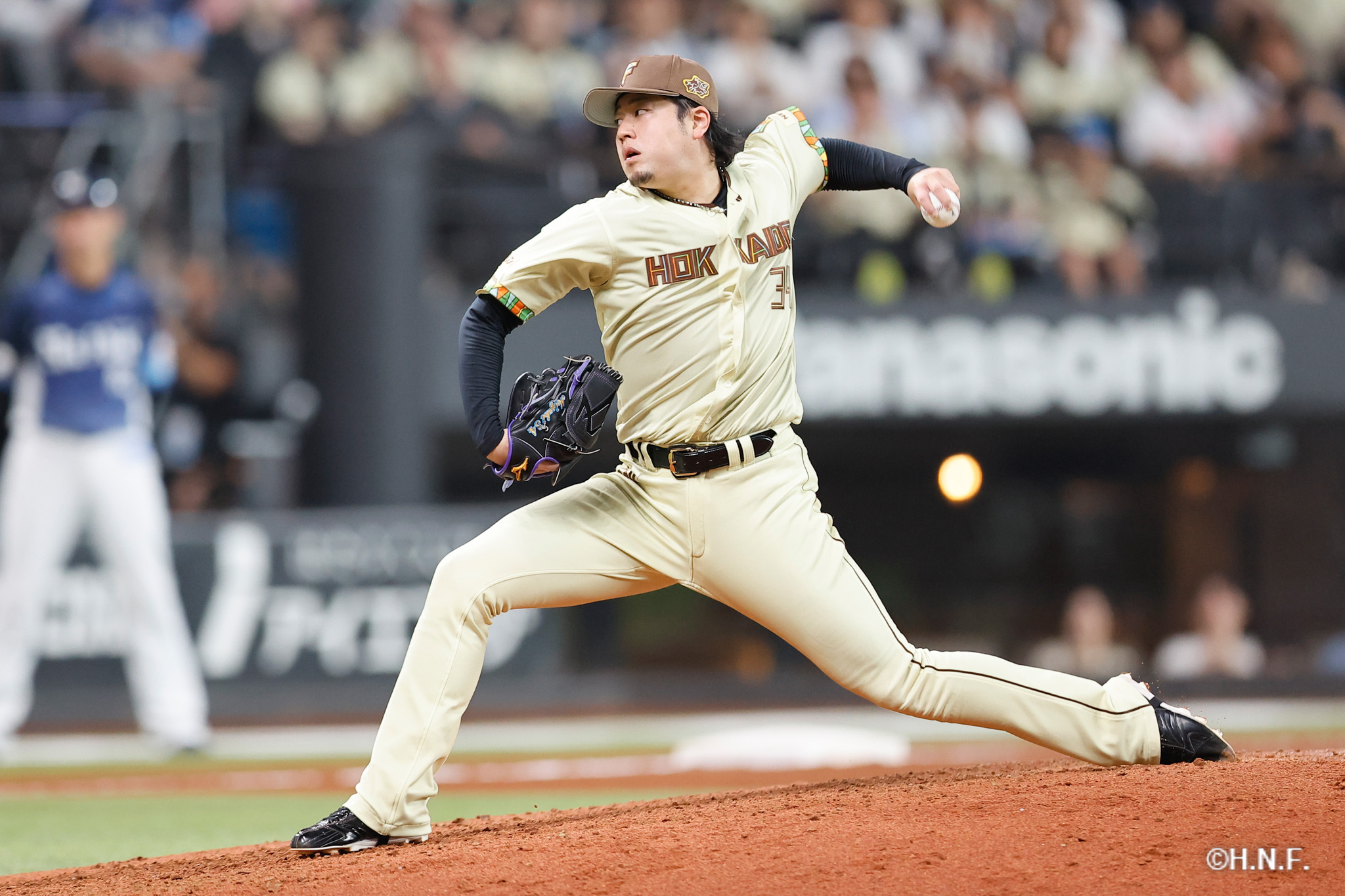7回表、堀投手01