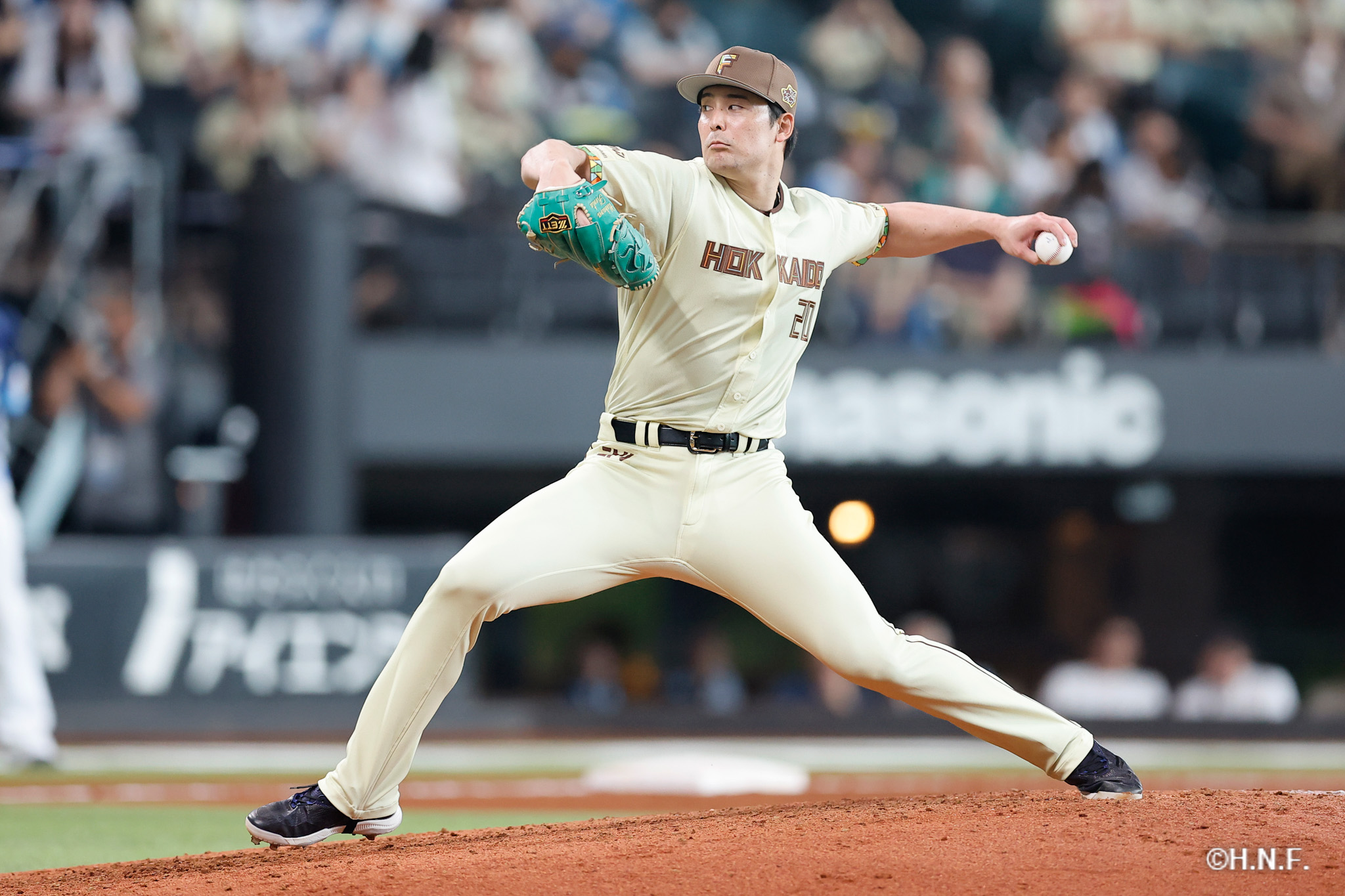 9回表、上原投手