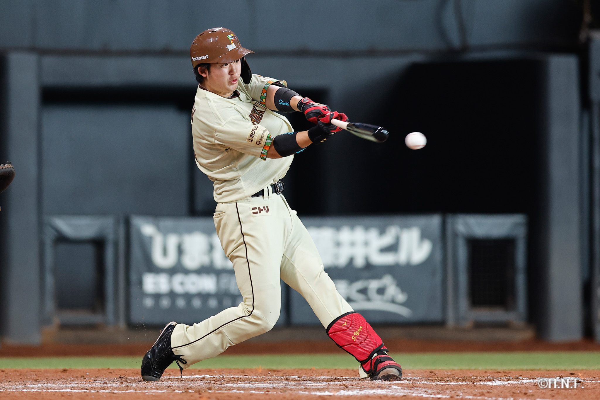 9回裏、進藤選手01