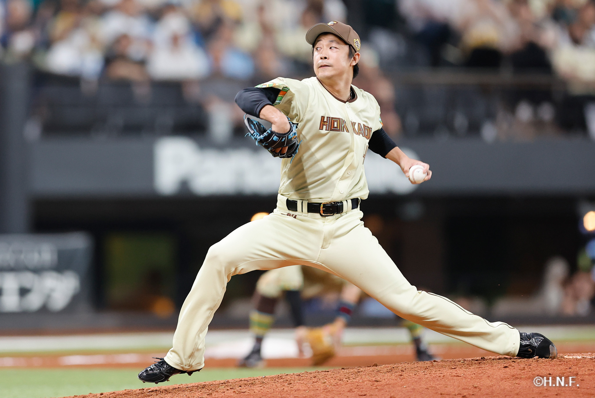 9回表、島本投手01