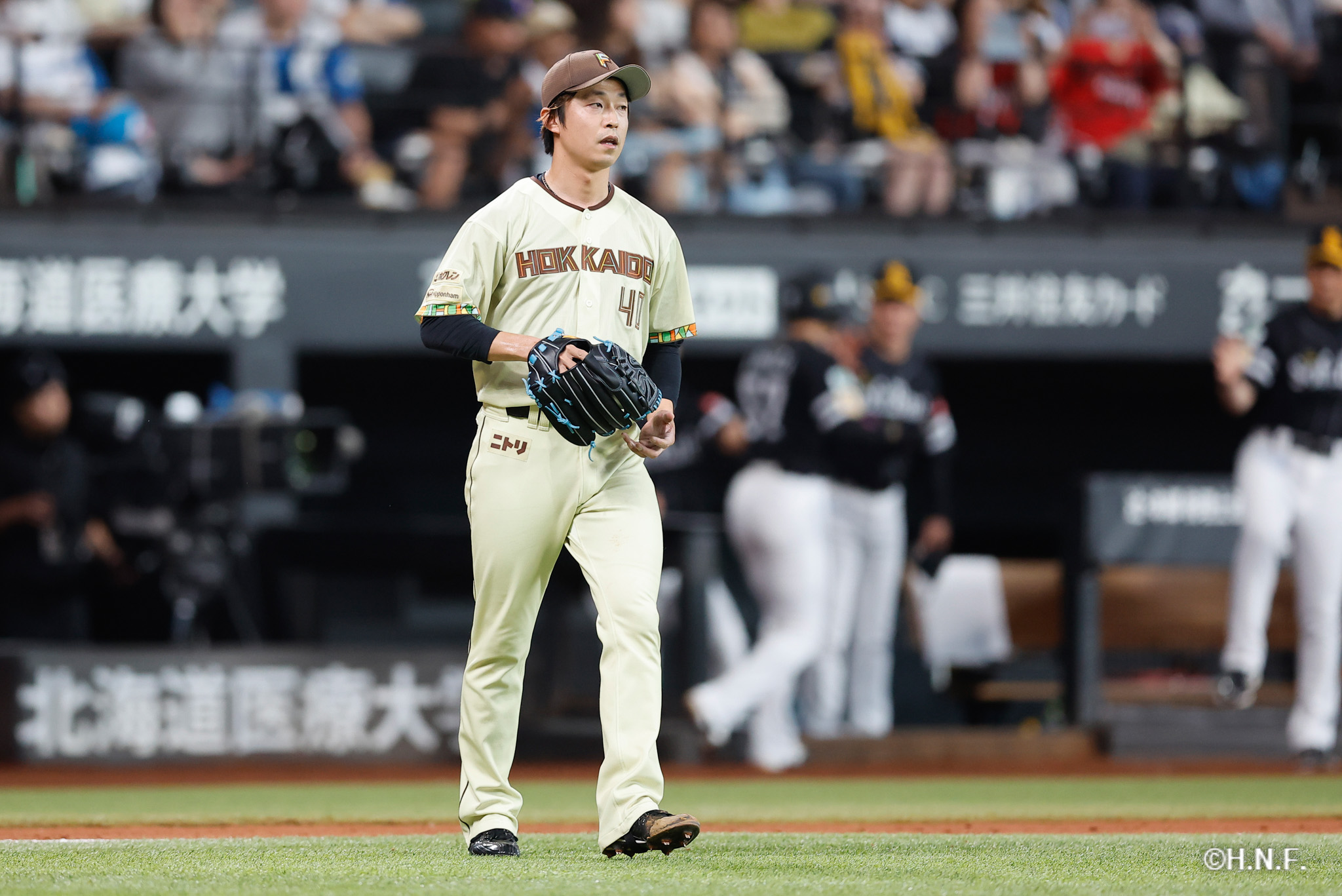 9回表、島本投手02