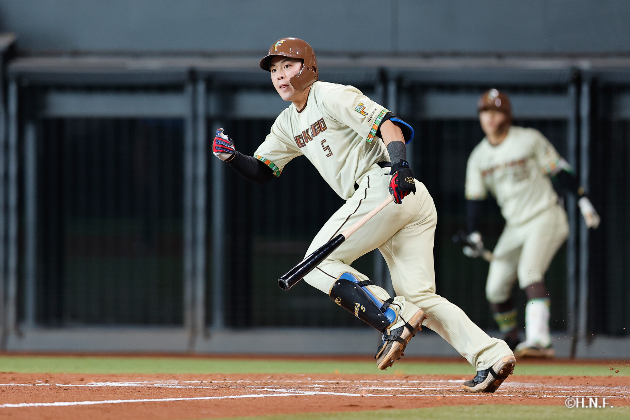 3回裏、野村選手01