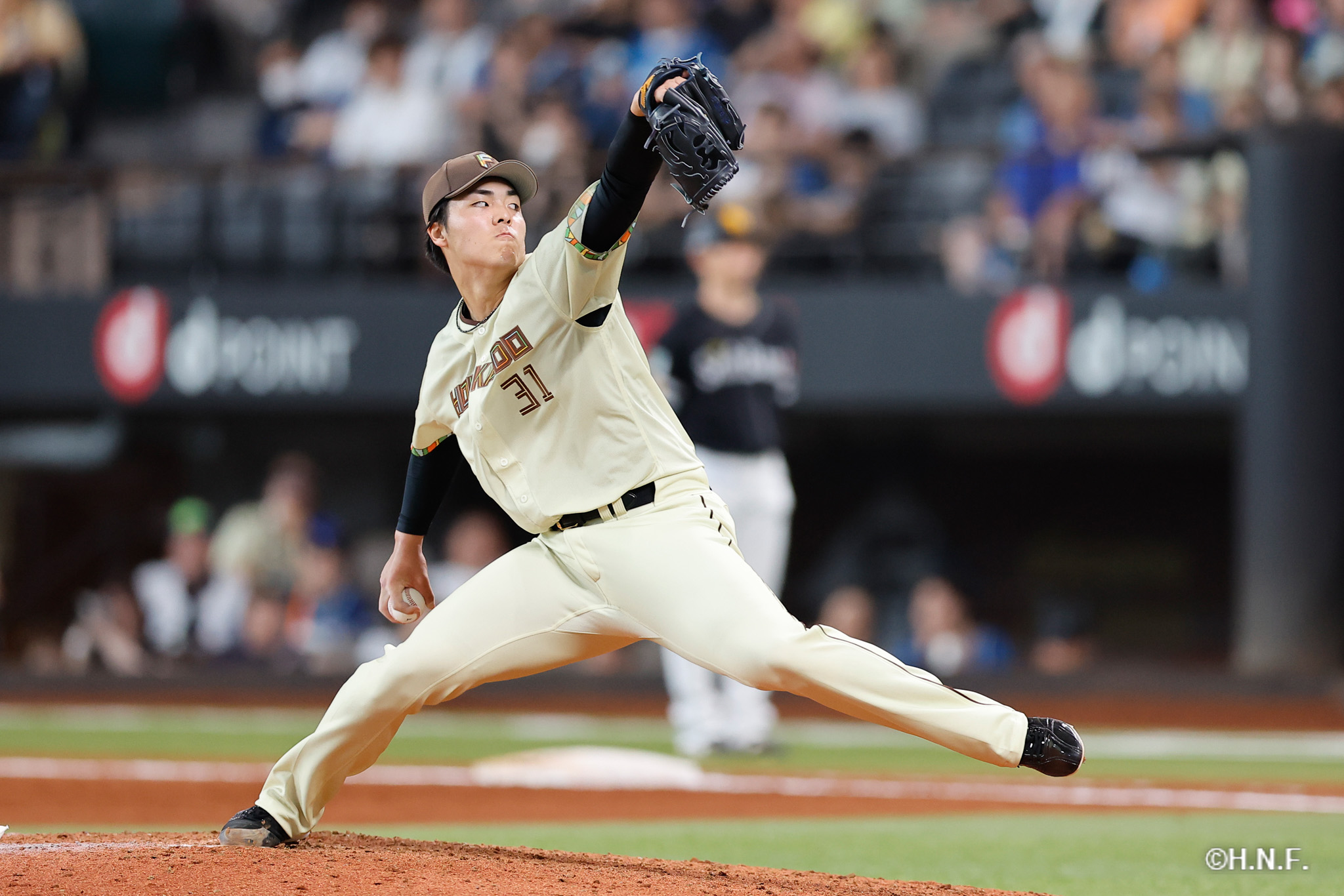 7回表、柴田投手01