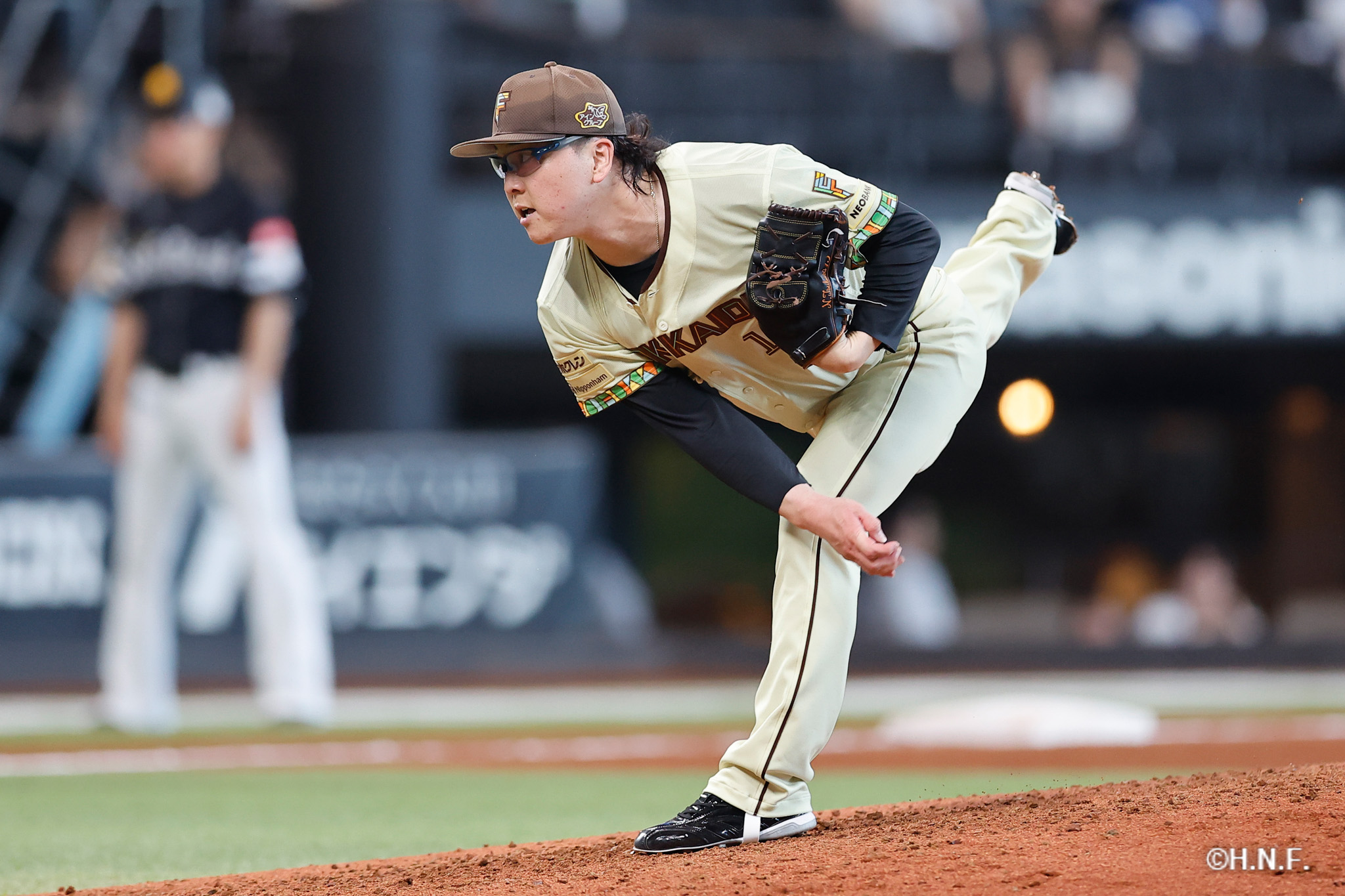 9回表、生田目投手01