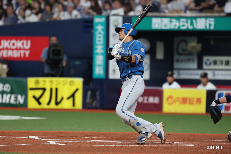 2回表、吉田選手