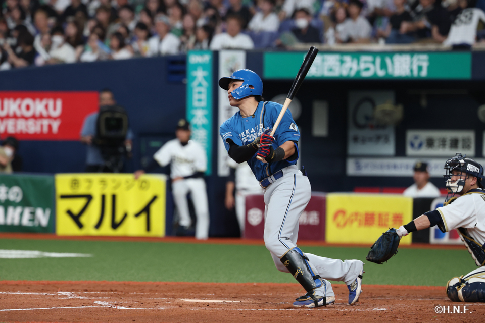 4回表、野村選手