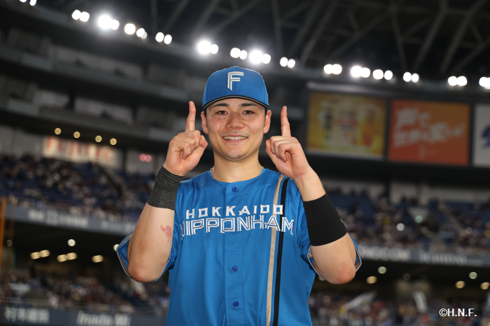ヒーローの清宮選手