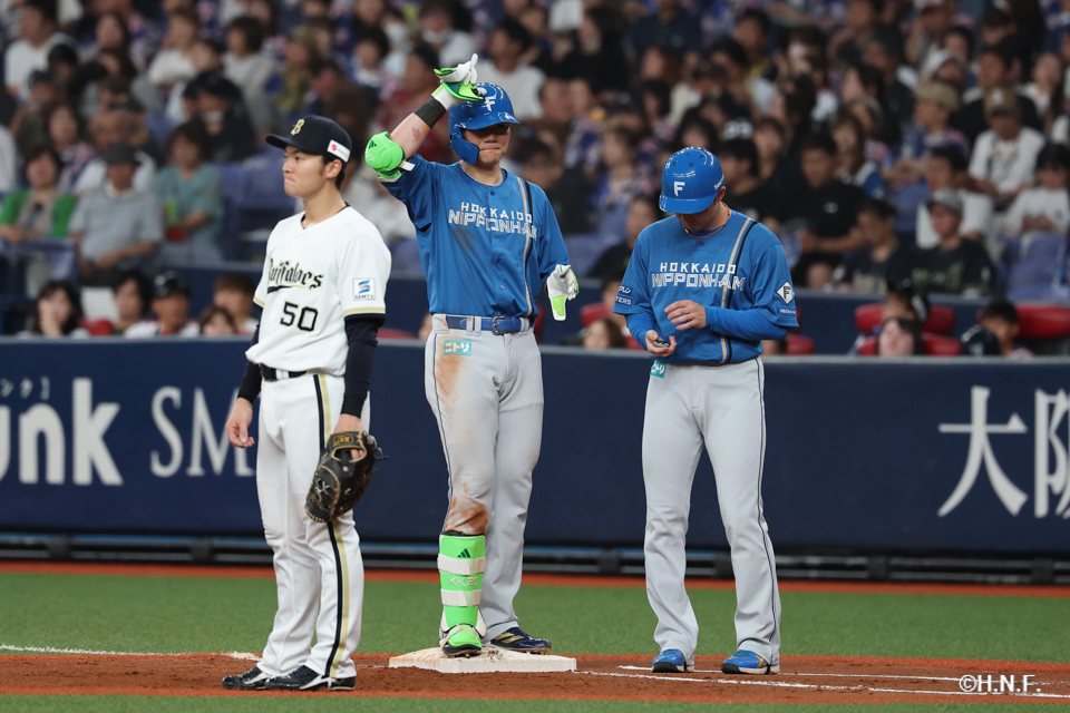 3回表、清宮選手