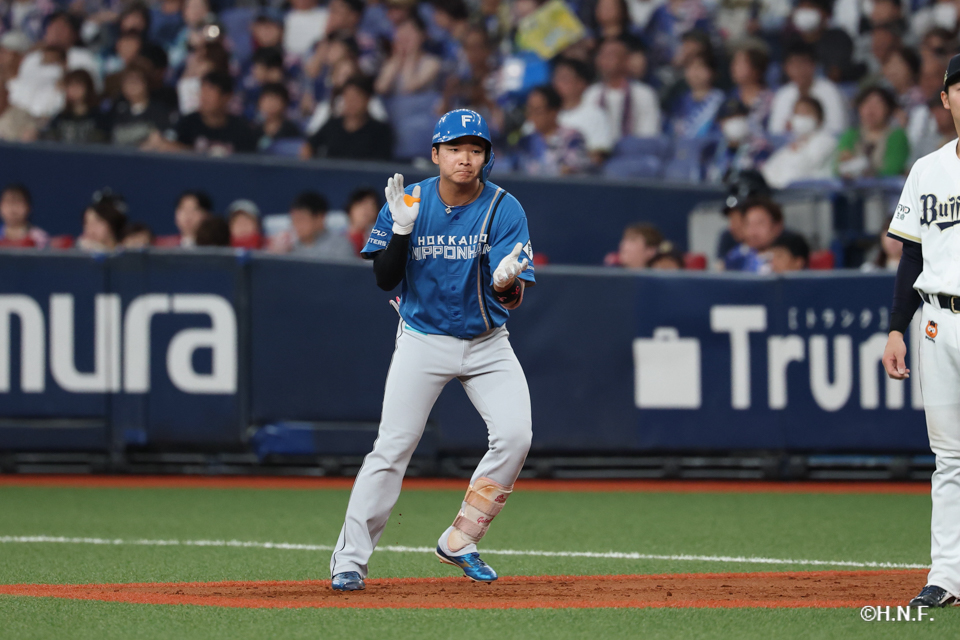 7回表、山縣選手