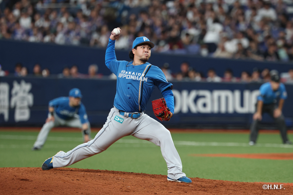 7回裏、金村投手