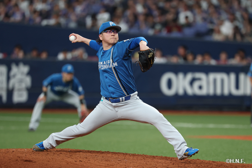 8回裏、生田目投手