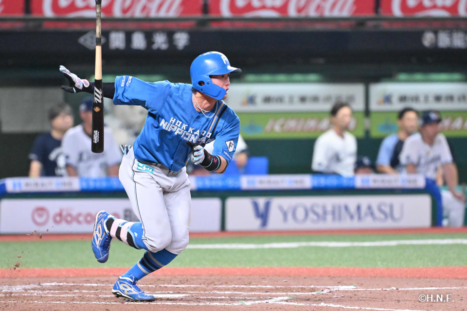 7回表、細川選手