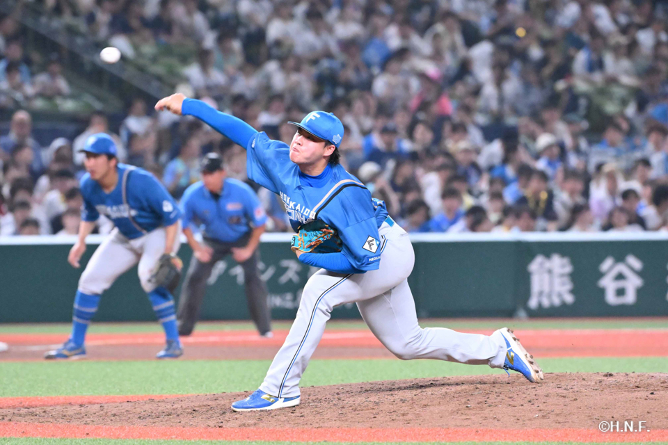 7回裏、孫投手